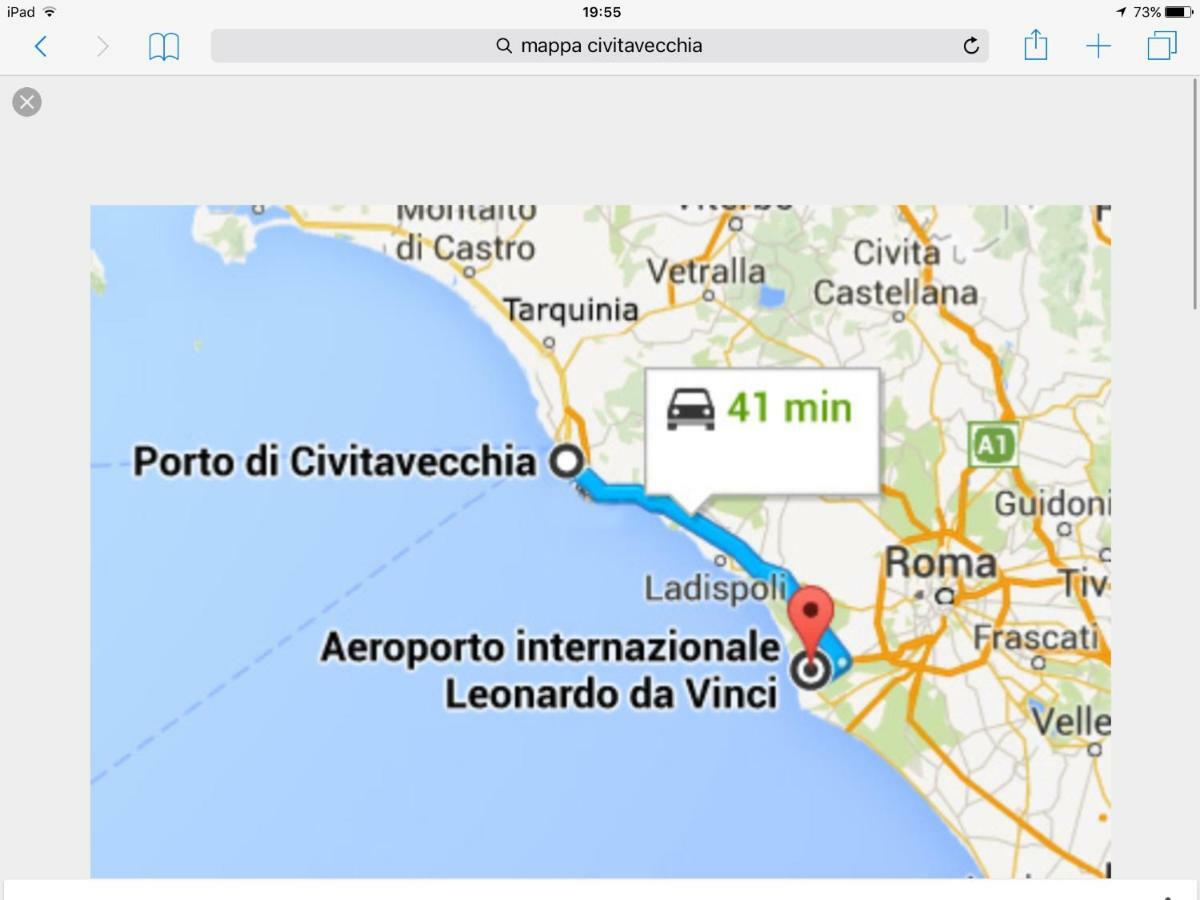 Whole Holiday Home Apartment Fantastic Civitavecchia Da Pamino & Priscilla Con Due Camere Letto! Bagian luar foto